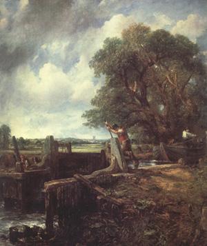 John Constable The Lock (nn03) Sweden oil painting art
